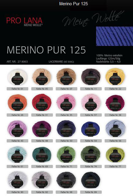 Pro Lana Merino Pur 125 0027 (50g)