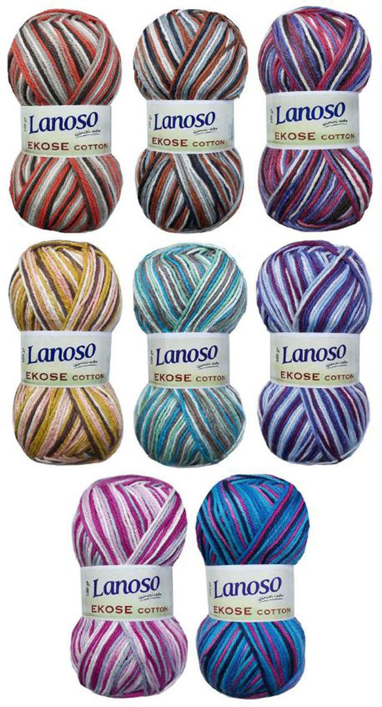 Lanoso Ekose Cotton 0800 (100g)
