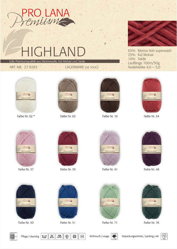 Pro Lana Highland Premium 0005 (50g)